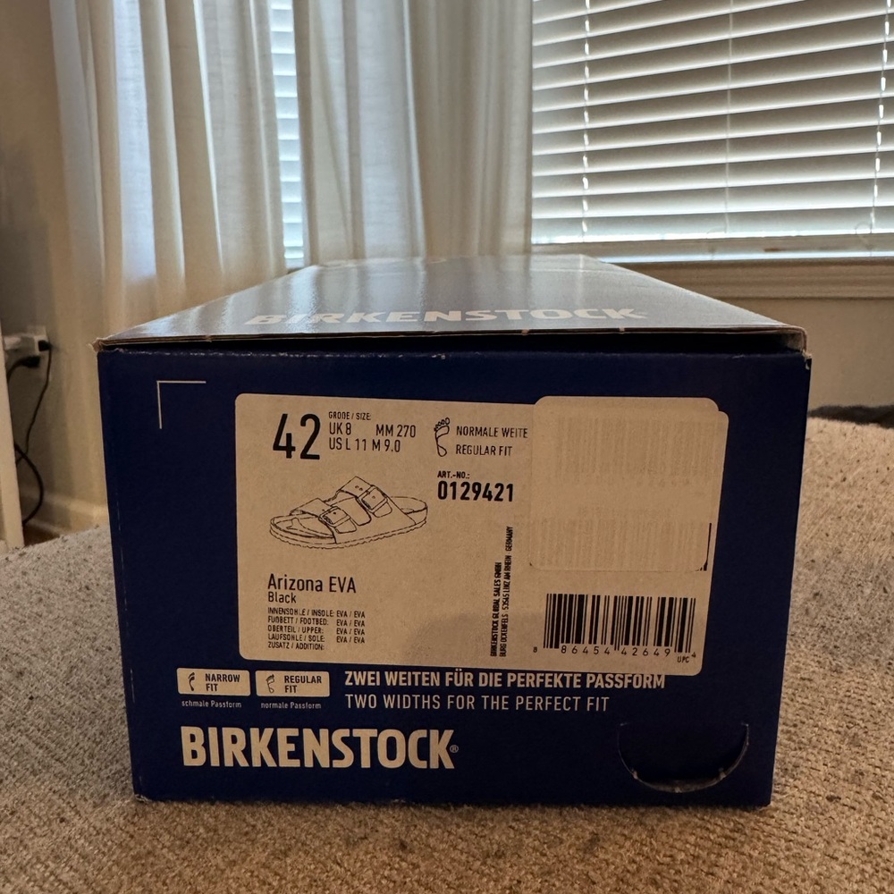 Birkenstock Men's Black Slide Sandals - Picture 6 of 7